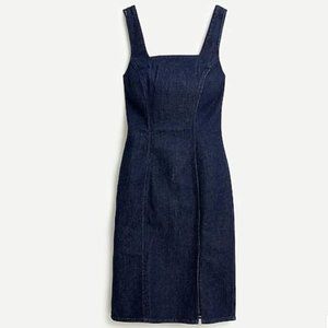 J Crew Denim Midi Dress in Nantucket wash Size 0